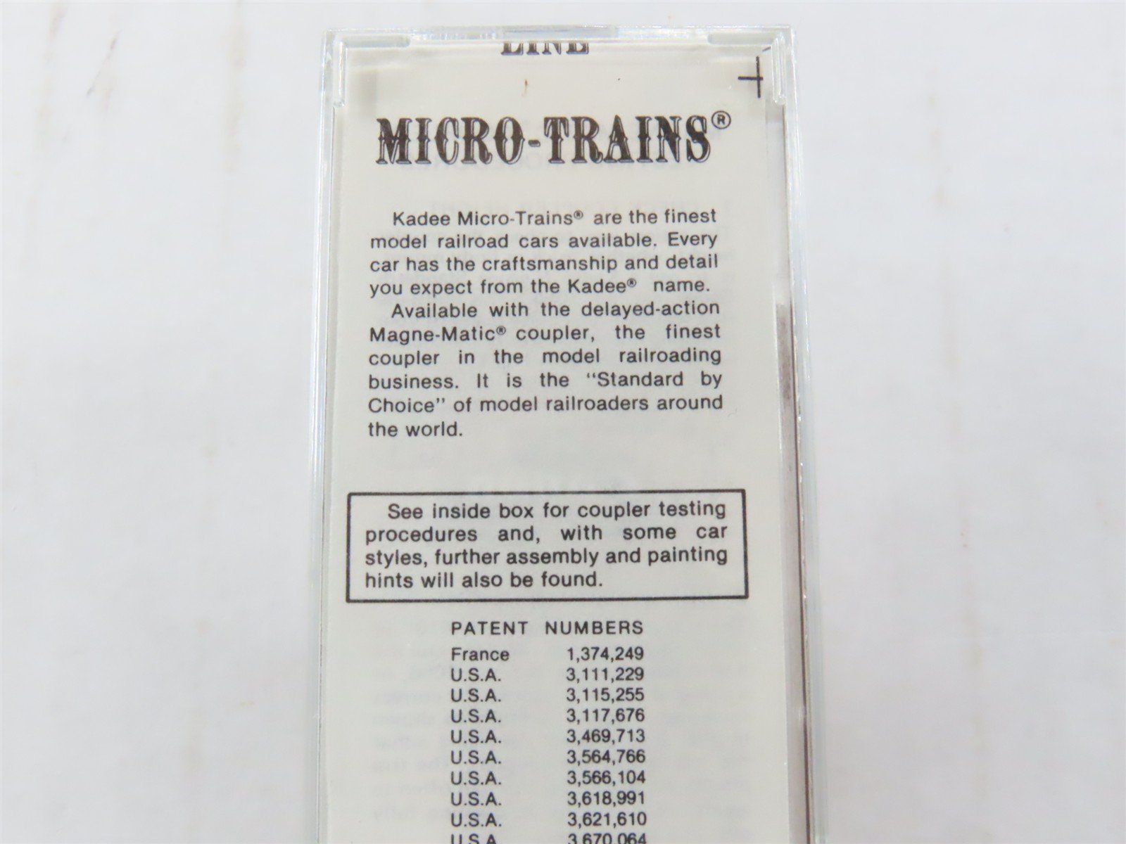 N Kadee Micro-Trains MTL 21130 DTI Detroit Toledo & Ironton 40' Box Car #19148
