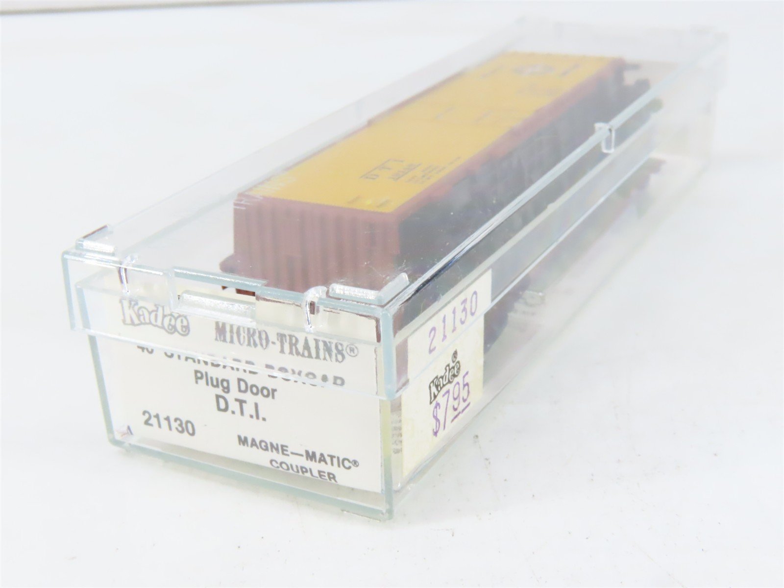 N Kadee Micro-Trains MTL 21130 DTI Detroit Toledo & Ironton 40' Box Car #19148
