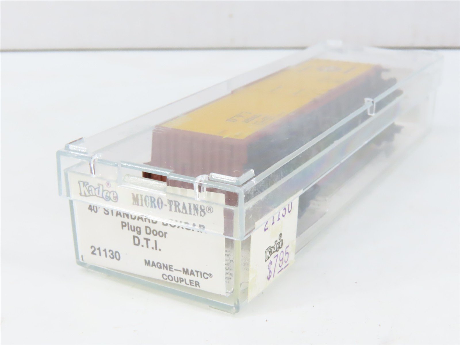 N Kadee Micro-Trains MTL 21130 DTI Detroit Toledo & Ironton 40' Box Car #19148