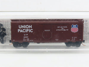N Scale Micro-Trains MTL 21140 UP Union Pacific Ship & Travel 40' Boxcar #113397