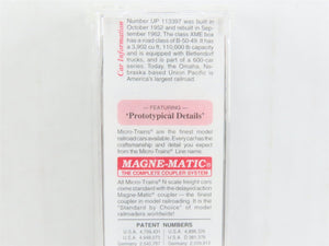 N Scale Micro-Trains MTL 21140 UP Union Pacific Ship & Travel 40' Boxcar #113397
