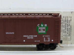 N Micro-Trains MTL 21120 CN Canadian National Maple Leaf 40' Box Car #290145