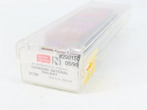 N Micro-Trains MTL 21120 CN Canadian National Maple Leaf 40' Box Car #290159