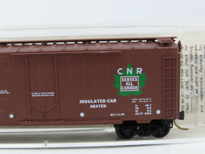 N Micro-Trains MTL 21120 CN Canadian National Maple Leaf 40' Box Car #290145