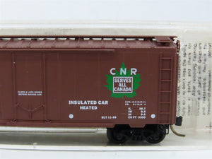 N Micro-Trains MTL 21120 CN Canadian National Maple Leaf 40' Box Car #290145