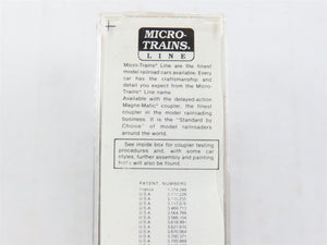 N Micro-Trains MTL 21120 CN Canadian National Maple Leaf 40' Box Car #290145