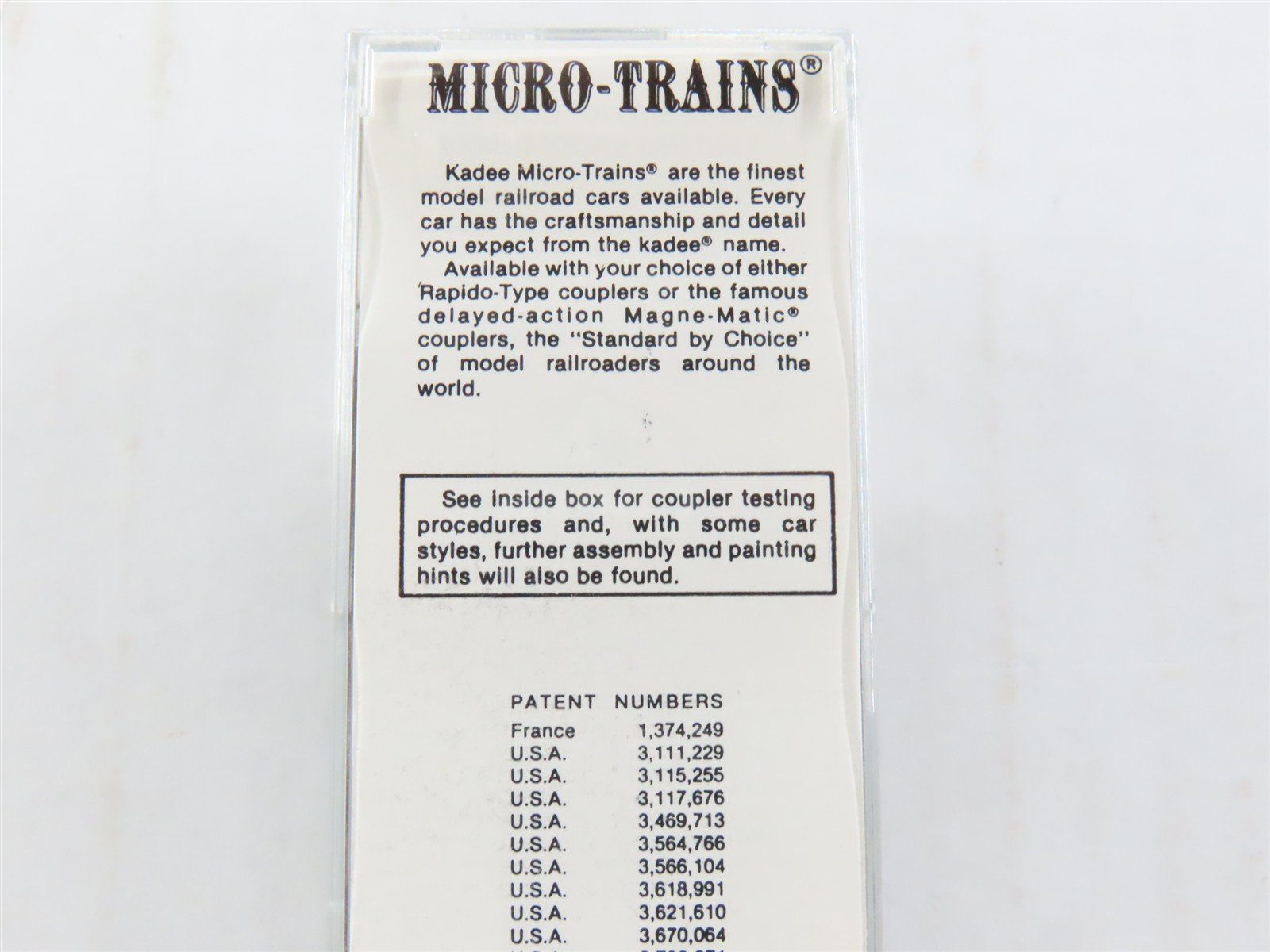 N Kadee Micro-Trains MTL 21046 KQPCo. Fortieth Anniversary 40' Box Car #1986