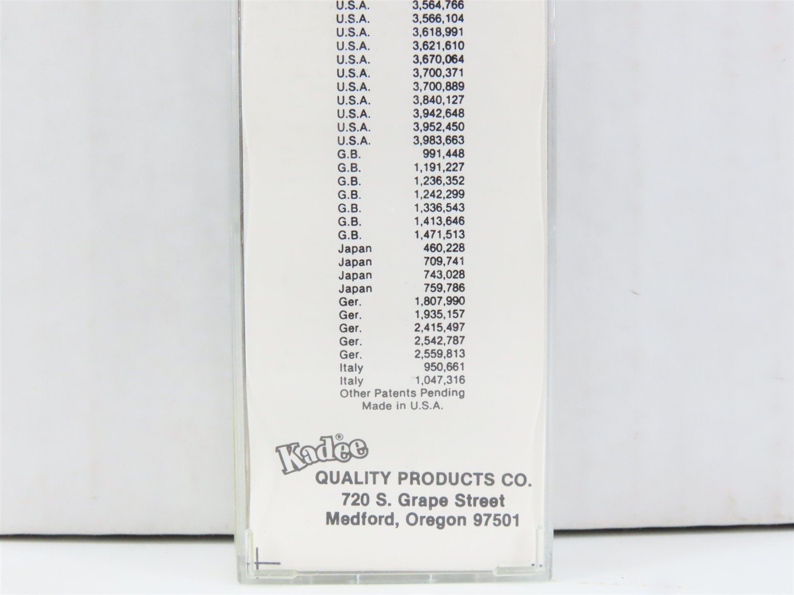 N Kadee Micro-Trains MTL 21046 KQPCo. Fortieth Anniversary 40' Box Car #1986