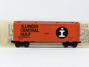 N Kadee Micro-Trains MTL 21070 ICG Illinois Central Gulf 40' Box Car #160514