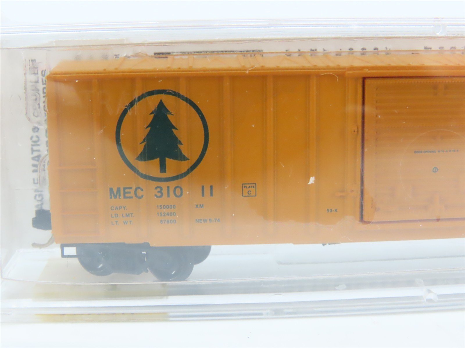 N Micro-Trains MTL 25020 MEC Maine Central Pine Tree Route 50' Box Car #31011