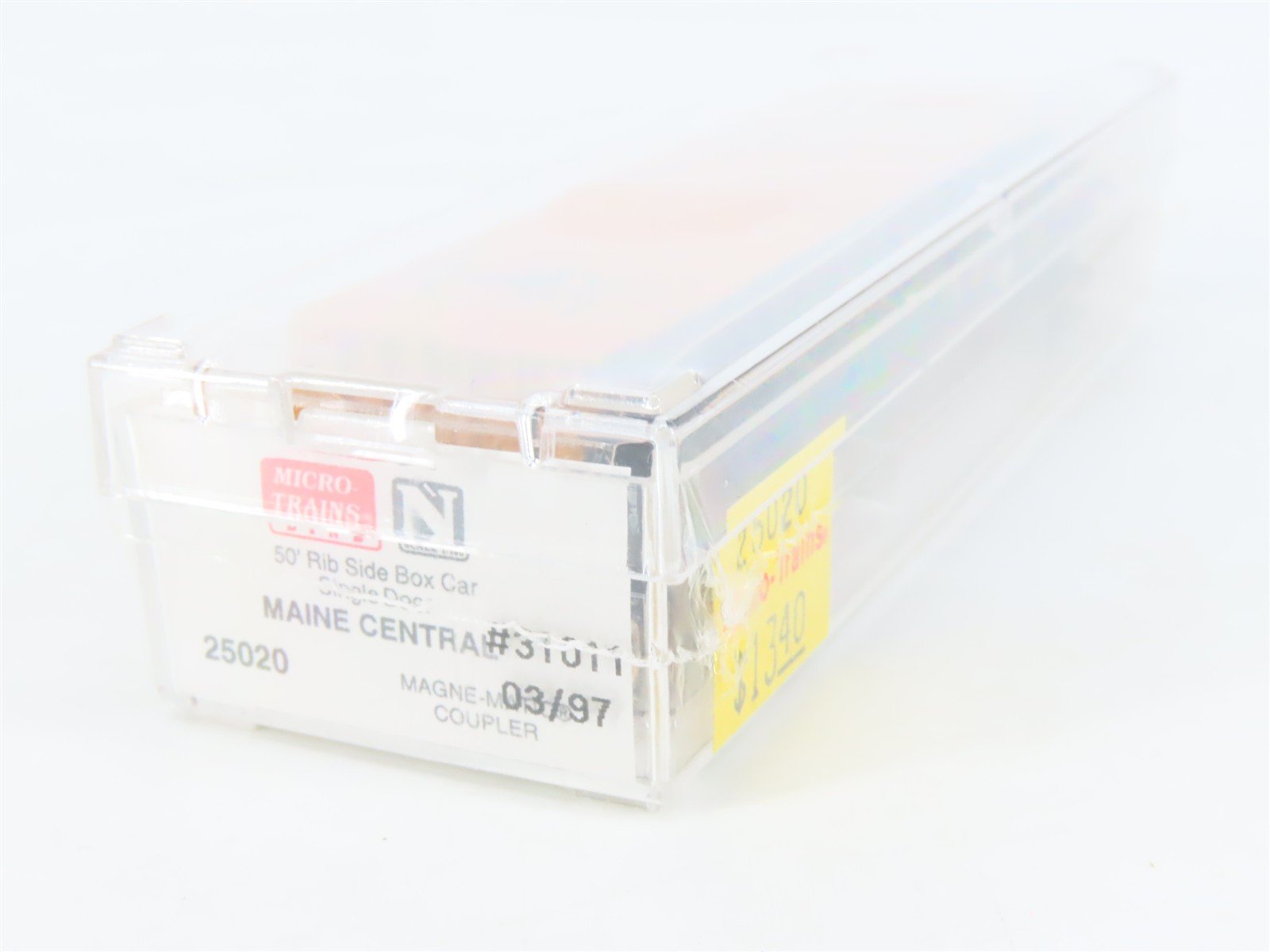 N Micro-Trains MTL 25020 MEC Maine Central Pine Tree Route 50' Box Car #31011