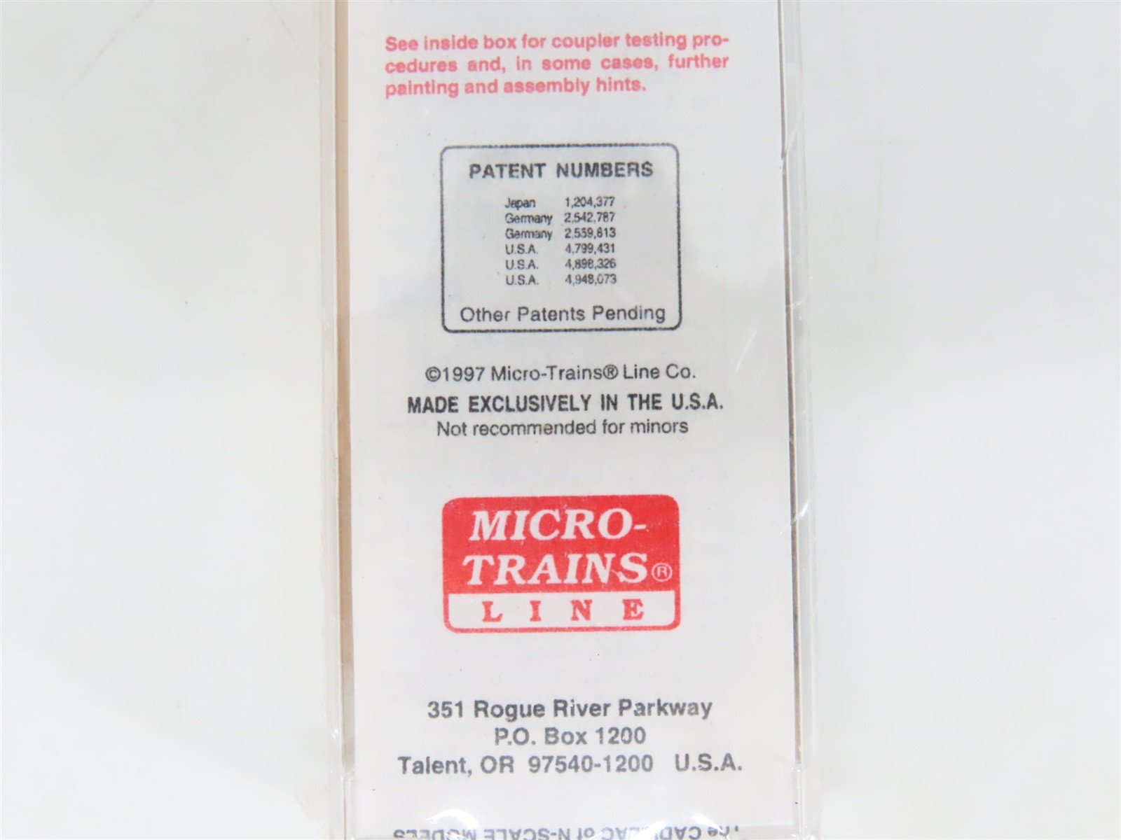 N Micro-Trains MTL 25020 MEC Maine Central Pine Tree Route 50' Box Car #31011