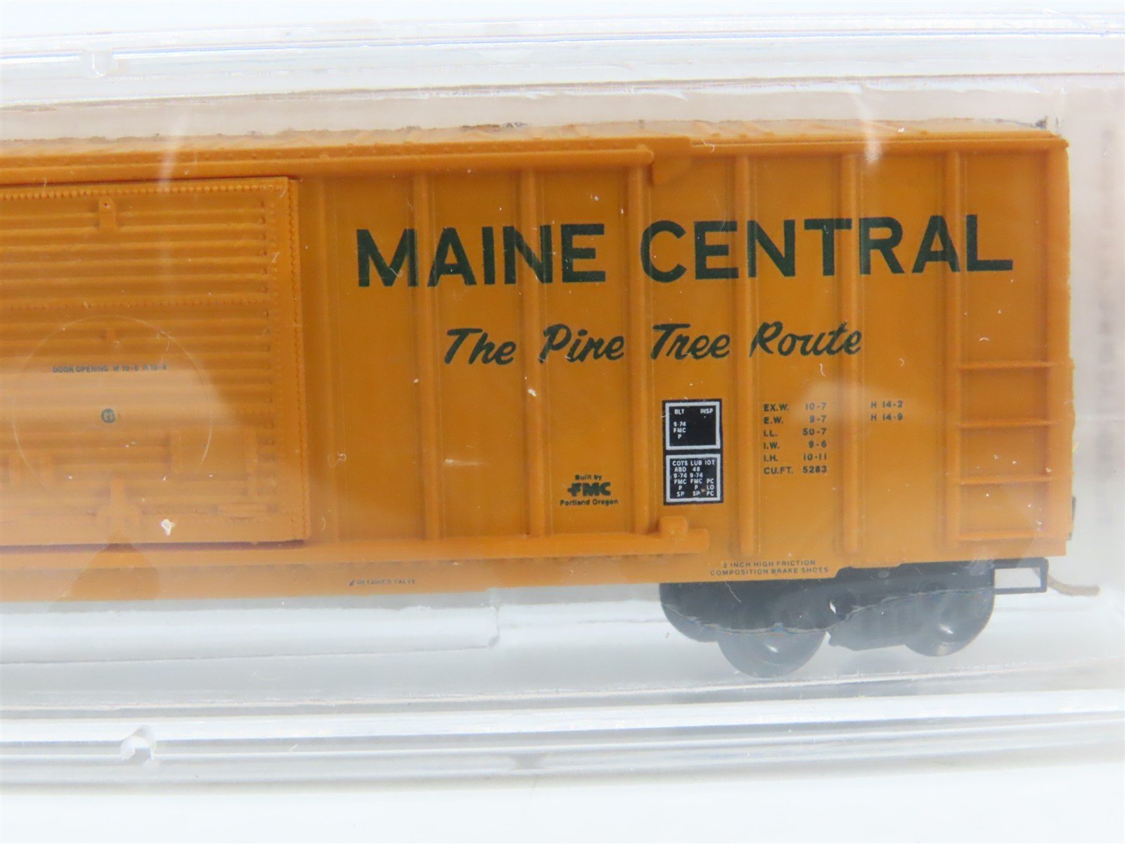 N Micro-Trains MTL 25020 MEC Maine Central Pine Tree Route 50' Box Car #31011