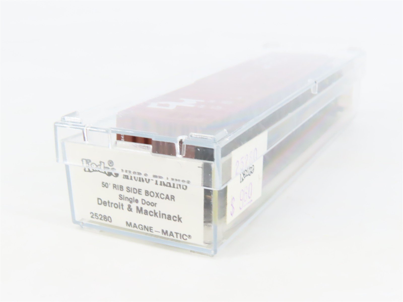 N Scale Kadee Micro-Trains MTL 25280 DM Detroit & Mackinac 50' Box Car #2436