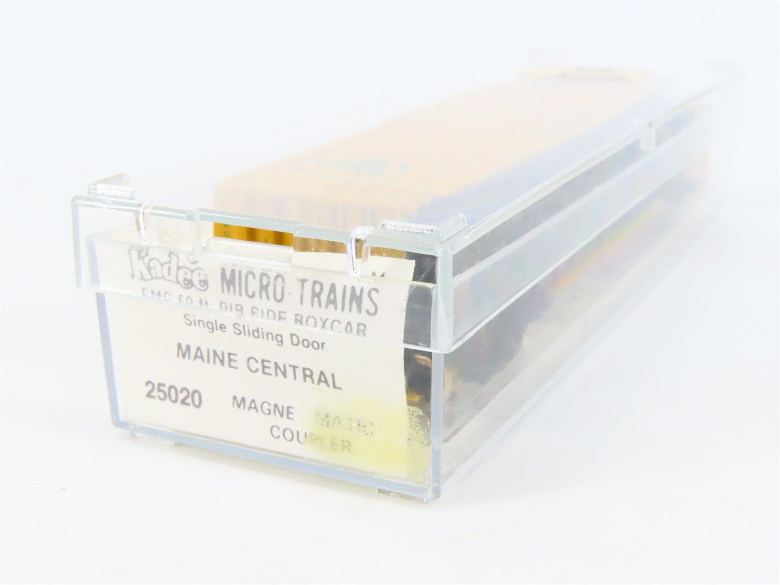 N Scale Kadee Micro-Trains MTL 25020 MEC Pine Tree Route 50' Box Car #31155