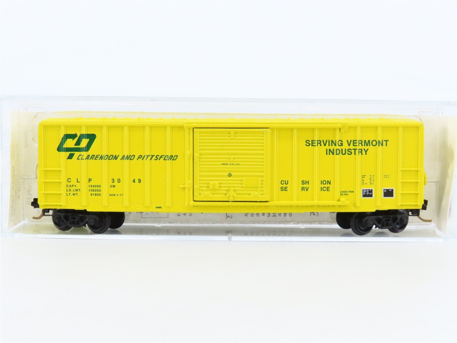 N Scale Kadee Micro-Trains MTL 25060 CLP Clarendon & Pittsford 50' Box Car #3049
