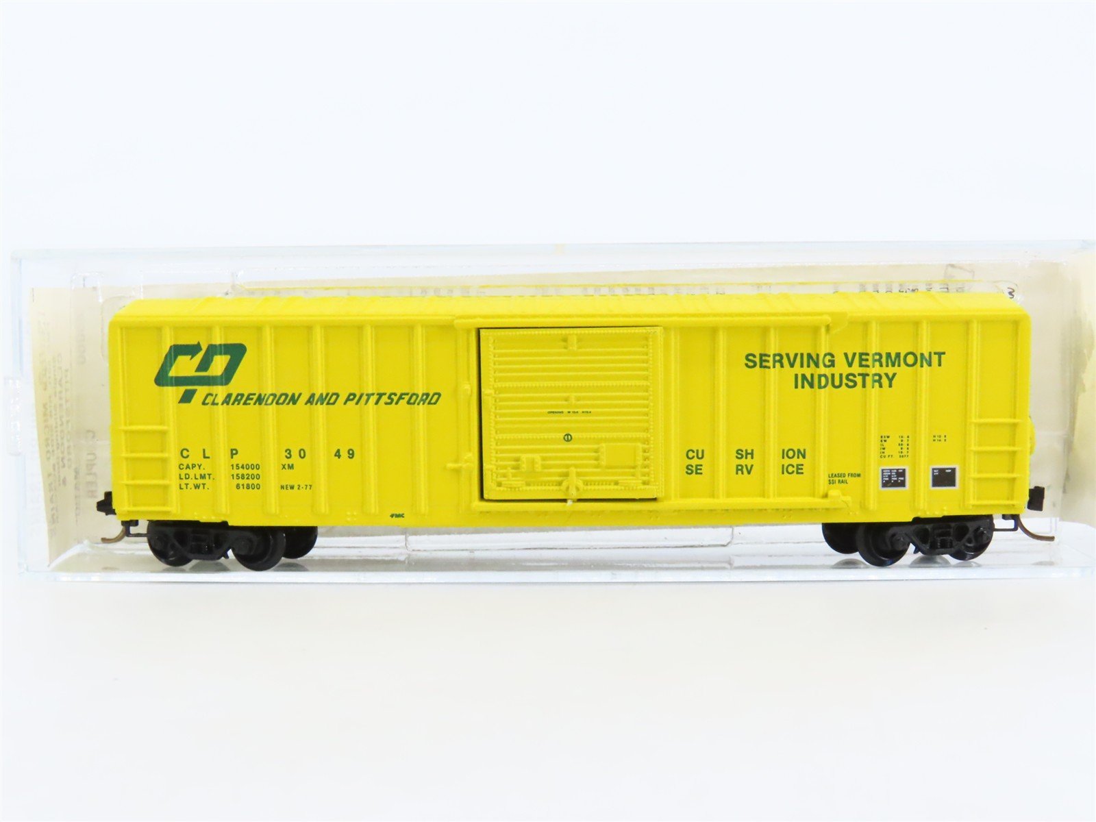 N Scale Kadee Micro-Trains MTL 25060 CLP Clarendon & Pittsford 50' Box Car #3049