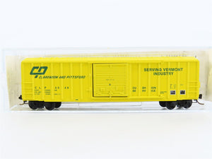N Scale Kadee Micro-Trains MTL 25060 CLP Clarendon & Pittsford 50' Box Car #3049