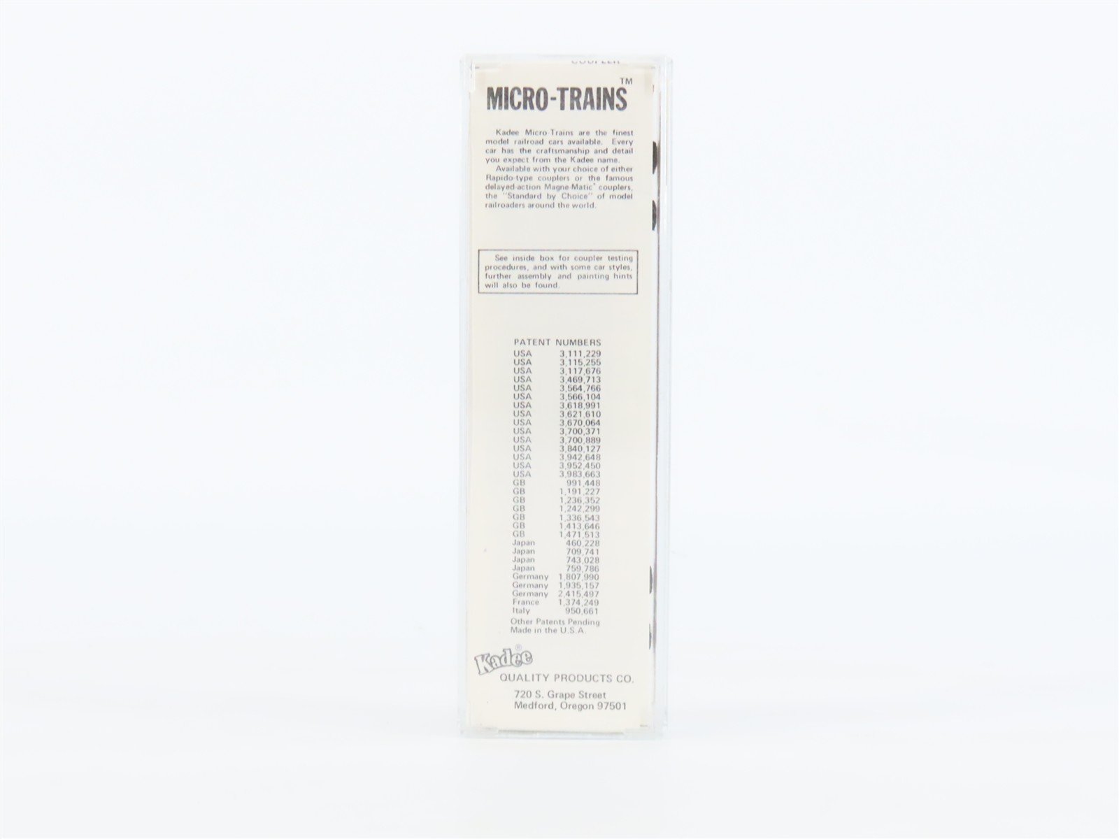 N Scale Kadee Micro-Trains MTL 25070 ASAB The Bay Line 50' Box Car #7093