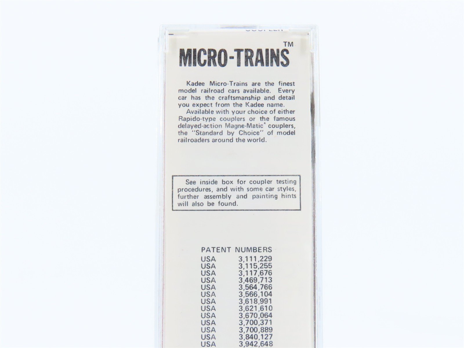 N Scale Kadee Micro-Trains MTL 25070 ASAB The Bay Line 50' Box Car #7093