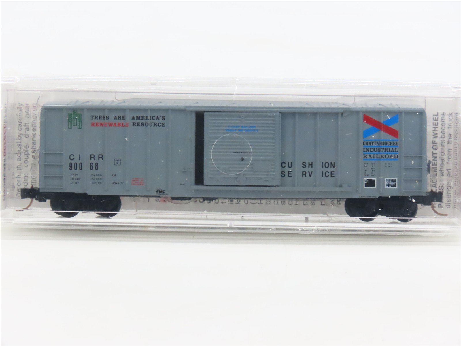 N Scale Micro-Trains MTL 25040 CIRR Chattahoochee Industrial 50' Box Car #90068