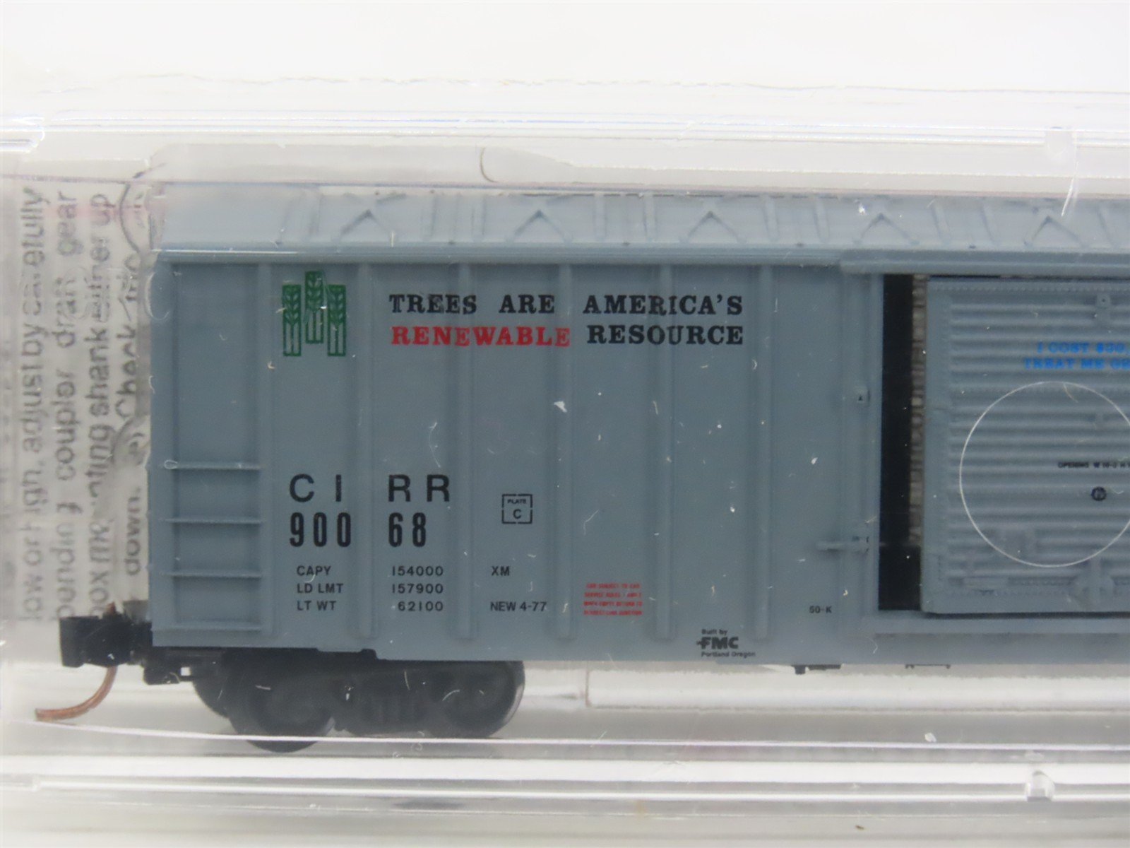 N Scale Micro-Trains MTL 25040 CIRR Chattahoochee Industrial 50' Box Car #90068