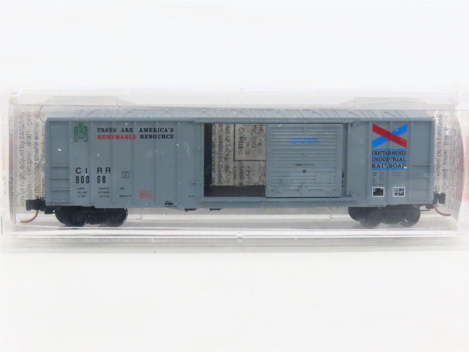 N Scale Micro-Trains MTL 25040 CIRR Chattahoochee Industrial 50' Box Car #90068