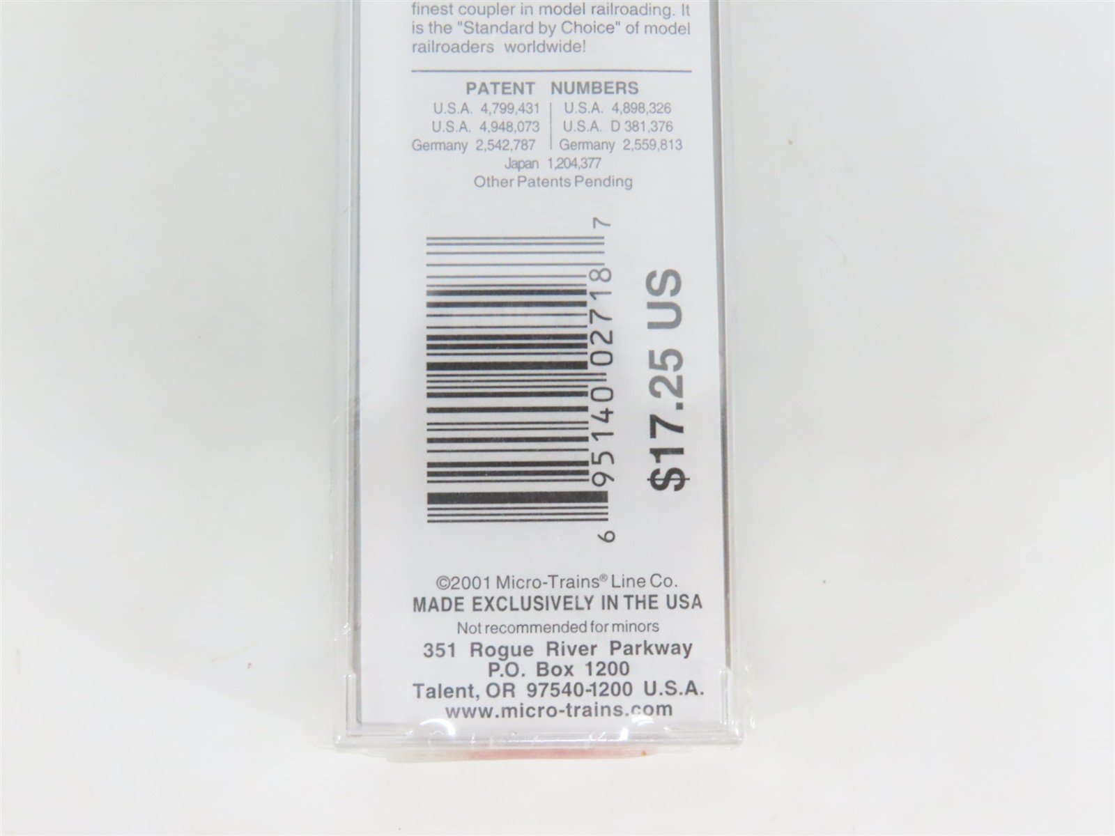 N Scale Micro-Trains MTL 25040 CIRR Chattahoochee Industrial 50' Box Car #90068