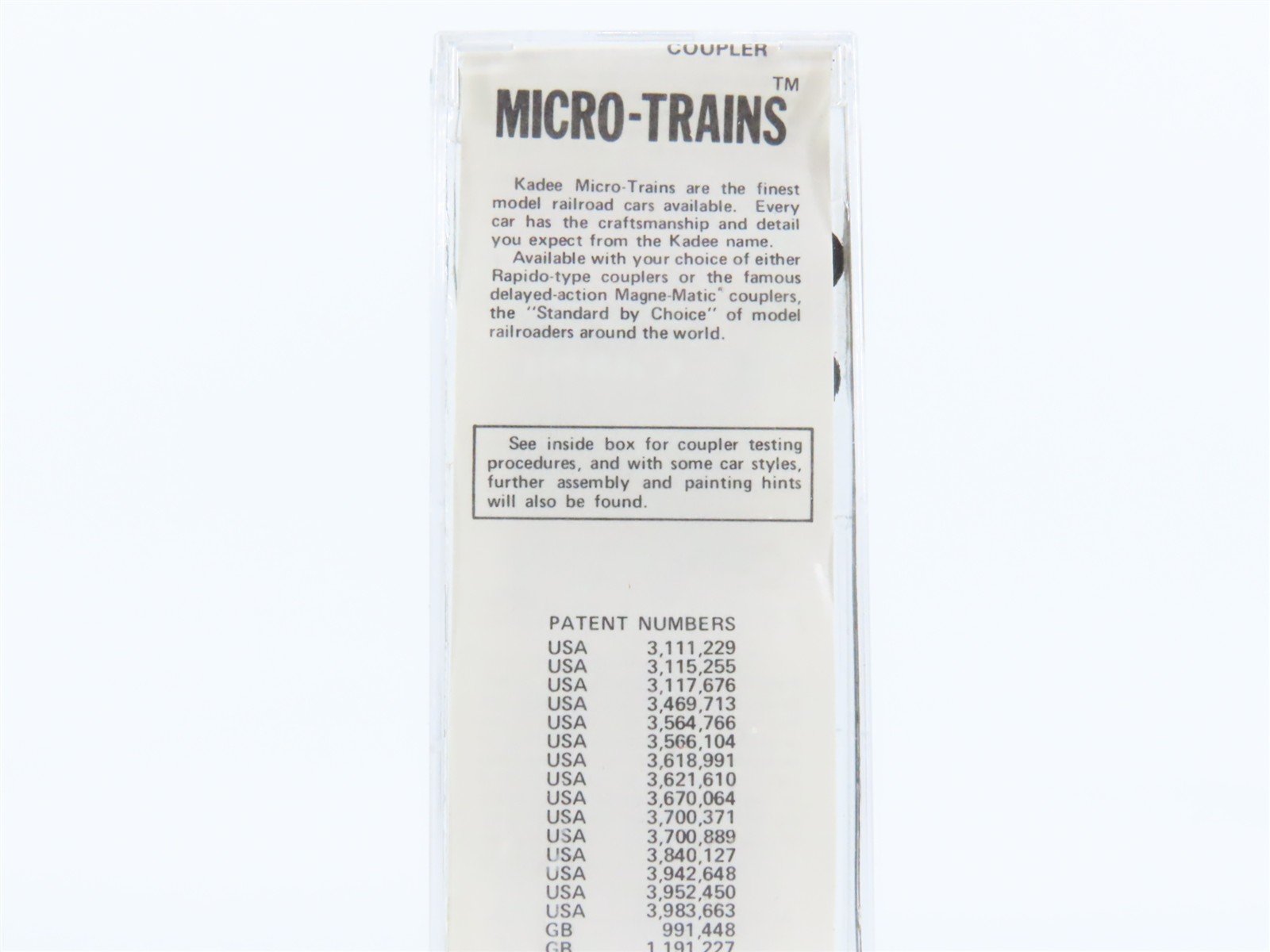 N Kadee Micro-Trains MTL 25050 MTW Marinette Tomahawk & Western 50' Boxcar #4152