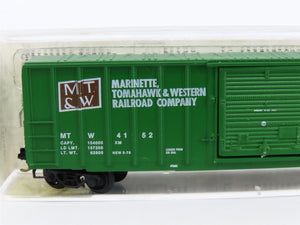 N Kadee Micro-Trains MTL 25050 MTW Marinette Tomahawk & Western 50' Boxcar #4152