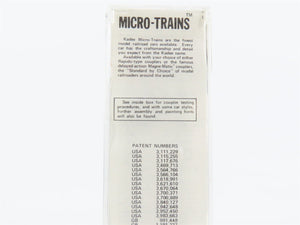 N Kadee Micro-Trains MTL 25050 MTW Marinette Tomahawk & Western 50' Boxcar #4152