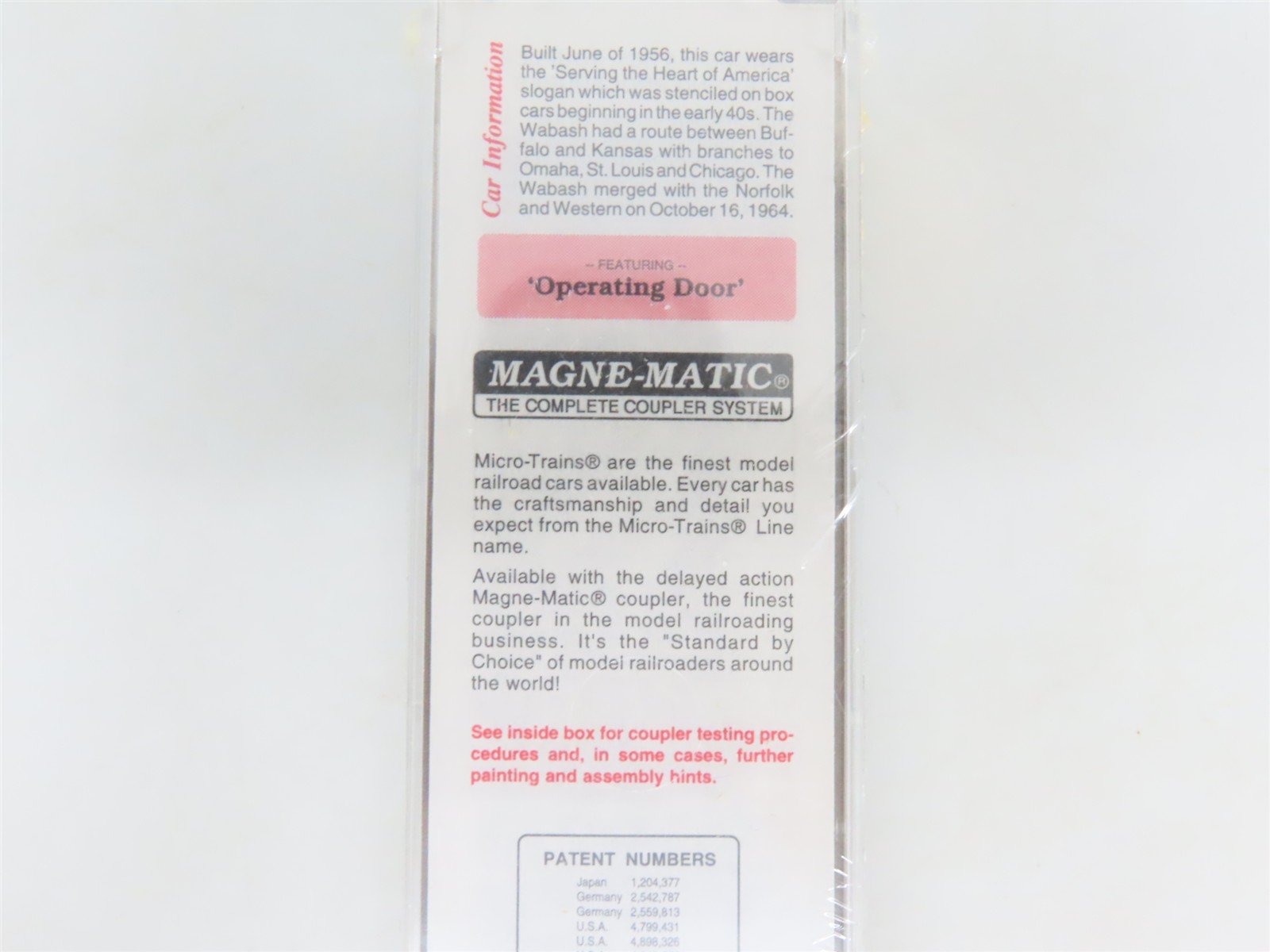 N Scale Micro-Trains MTL 31150 WAB Wabash 