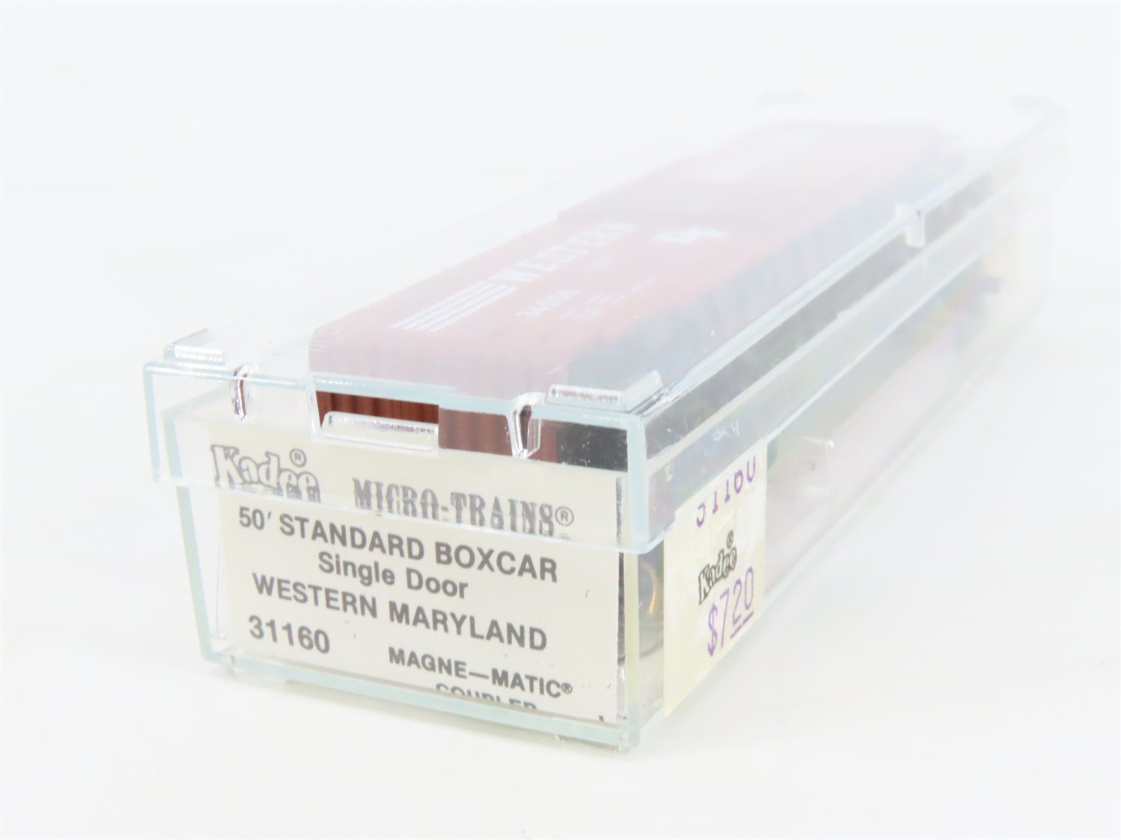 N Scale Kadee Micro-Trains MTL 31160 WM Western Maryland 50' Box Car #34006