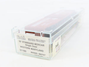 N Scale Kadee Micro-Trains MTL 31160 WM Western Maryland 50' Box Car #34006