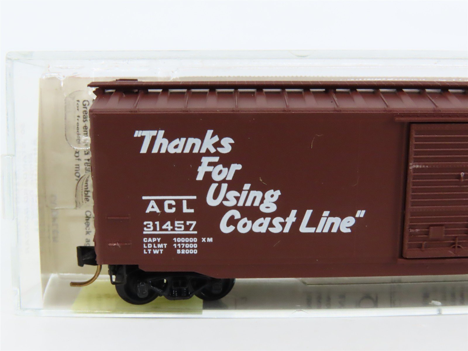 N Scale Kadee Micro-Trains MTL 31140 ACL Atlantic Coast Line 50' Box Car #31457