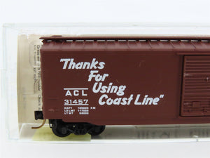 N Scale Kadee Micro-Trains MTL 31140 ACL Atlantic Coast Line 50' Box Car #31457