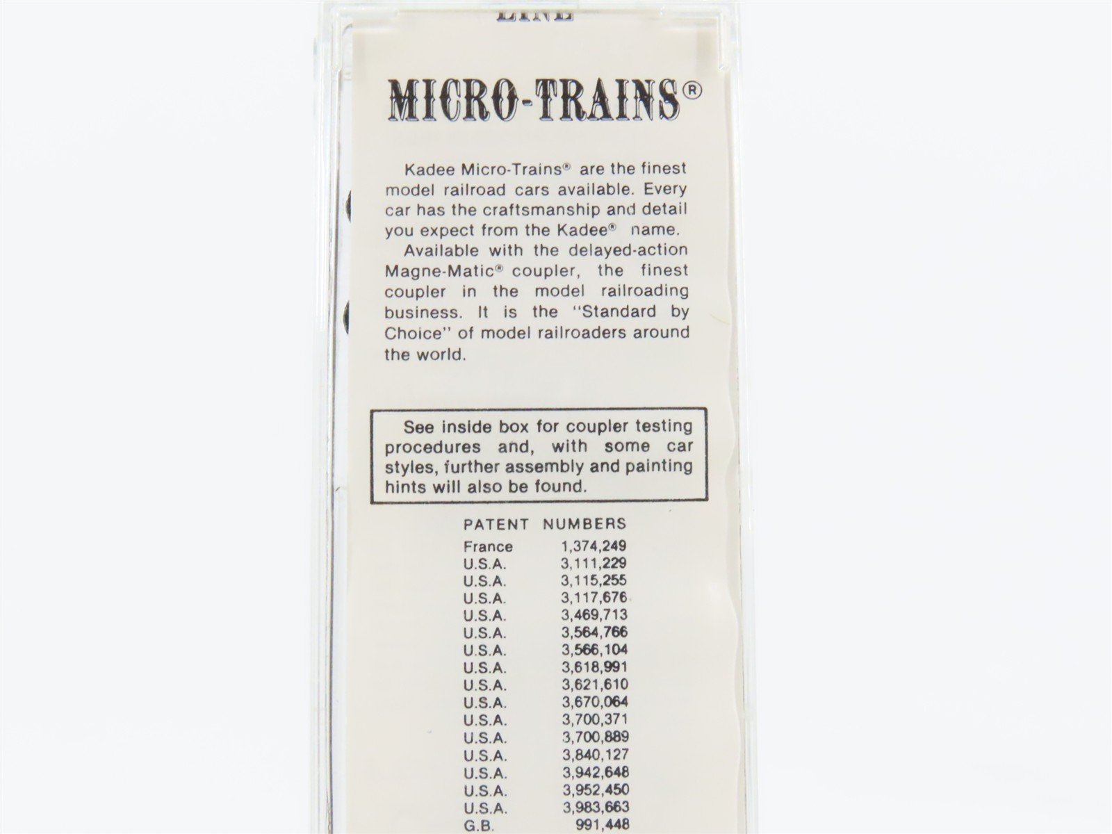 N Scale Kadee Micro-Trains MTL 31140 ACL Atlantic Coast Line 50' Box Car #31457