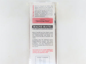 N Scale Micro-Trains MTL 31160 WM Western Maryland 50' Single Door Boxcar #34005