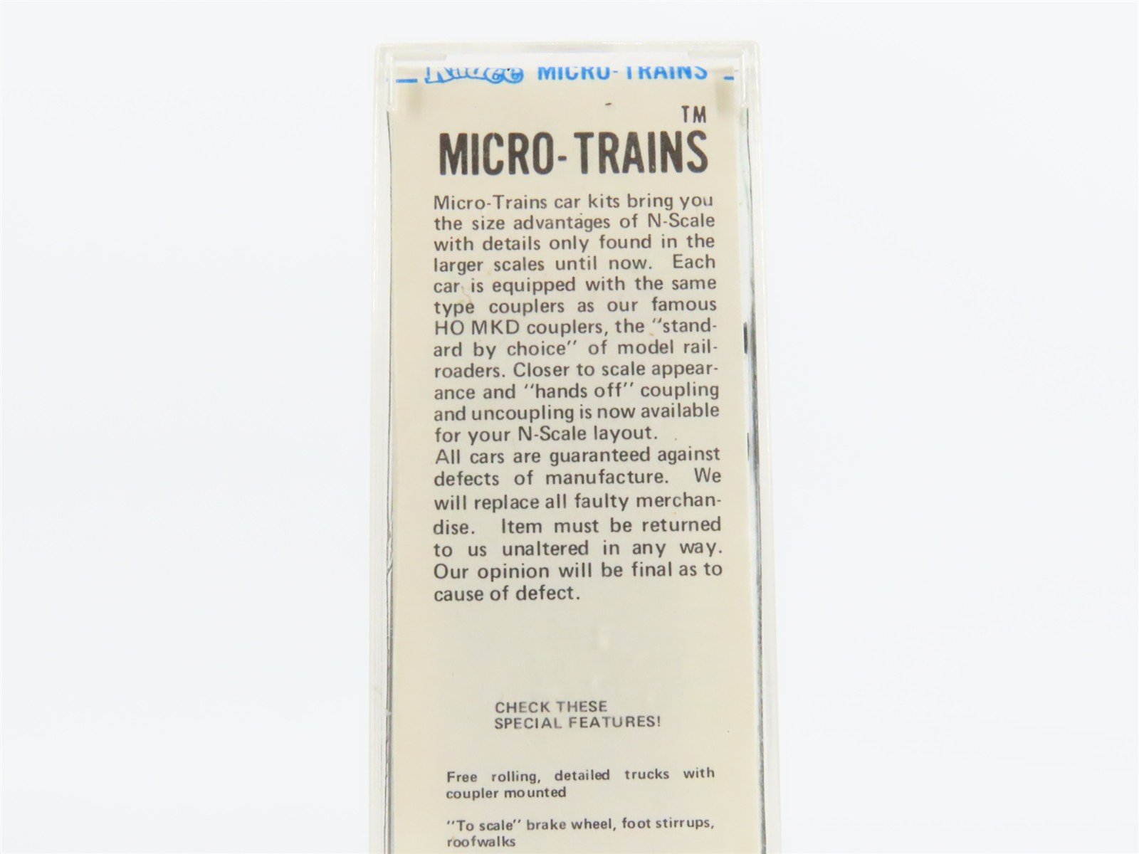 N Kadee Micro-Trains MTL 24229 MKT 