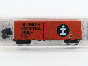 N Scale Micro-Trains MTL 24070 ICG Illinois Central Gulf 40' Box Car #416084
