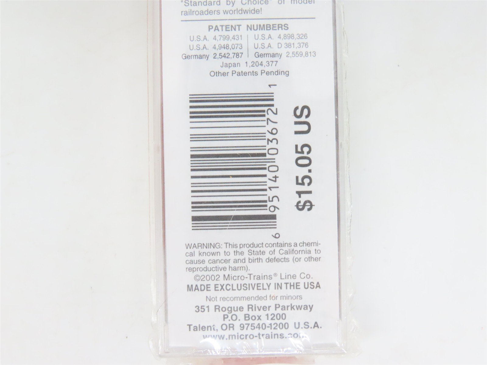 N Scale Micro-Trains MTL 24070 ICG Illinois Central Gulf 40' Box Car #416084