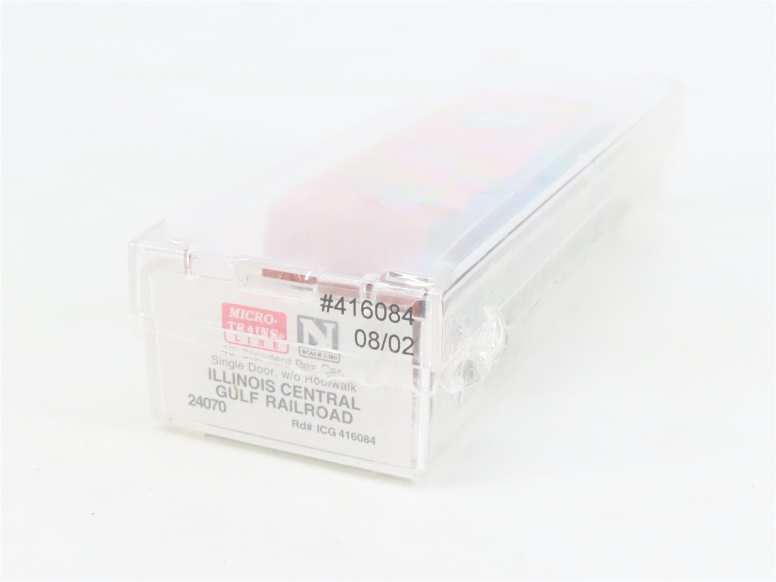 N Scale Micro-Trains MTL 24070 ICG Illinois Central Gulf 40' Box Car #416084