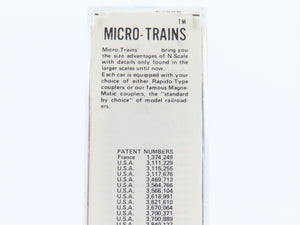 N Kadee Micro-Trains MTL 24070 ICG Illinois Central Gulf 40' Box Car #416108