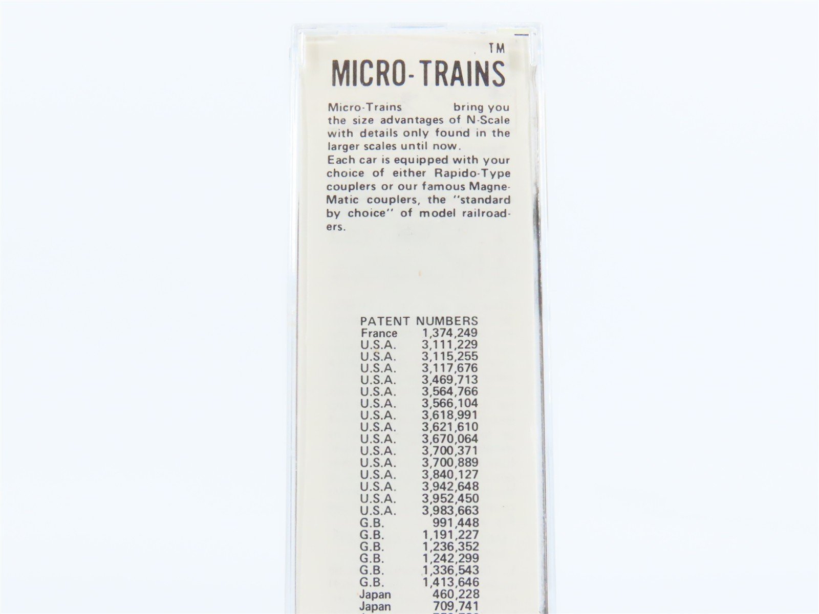 N Scale Kadee Micro-Trains MTL 24060 MKT The Katy 40' Single Door Box Car #97689