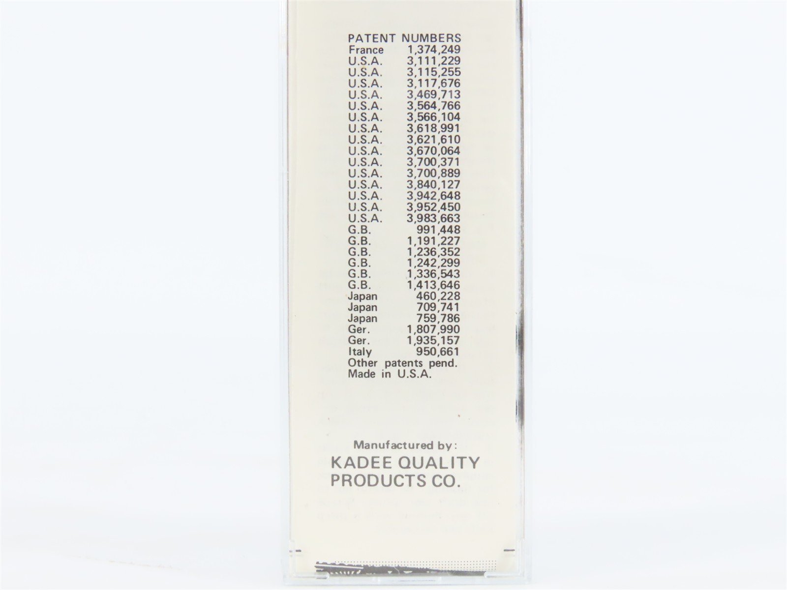N Scale Kadee Micro-Trains MTL 24060 MKT The Katy 40' Single Door Box Car #97689