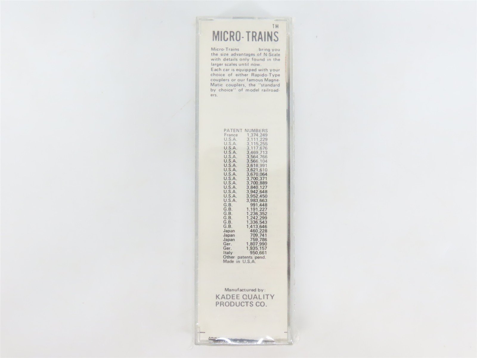 N Kadee Micro-Trains MTL 24080 LNAC Louisville New Albany & Corydon Box Car #144