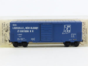 N Kadee Micro-Trains MTL 24080 LNAC Louisville New Albany & Corydon Box Car #144