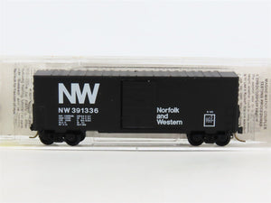 N Scale Kadee Micro-Trains MTL 24030 N&W Norfolk & Western 40' Box Car #391336