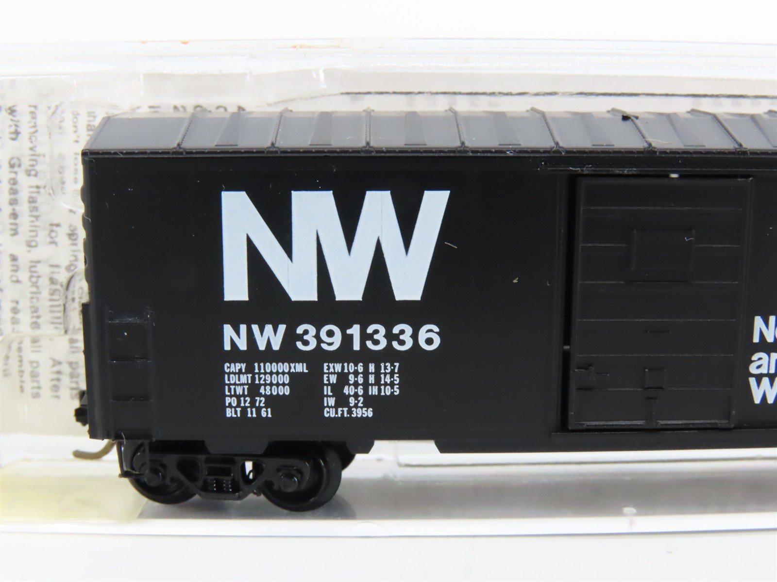 N Scale Kadee Micro-Trains MTL 24030 N&W Norfolk & Western 40' Box Car #391336