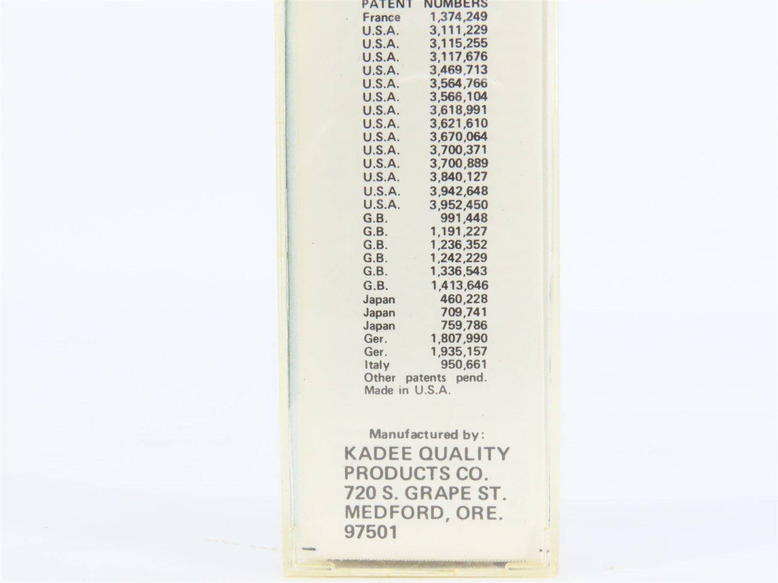 N Scale Kadee Micro-Trains MTL 24040 BN Burlington Northern 40' Box Car #161848